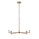 Brushed aged brass plate