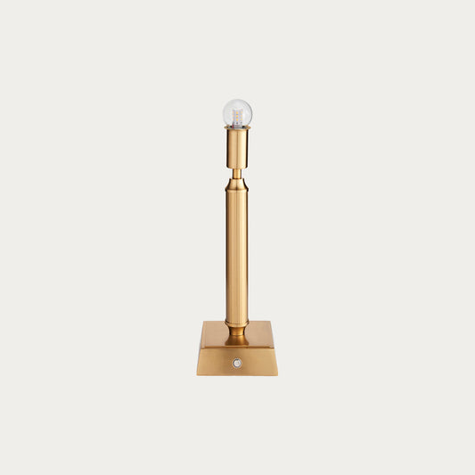 Brushed aged brass plate