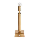 Brushed aged brass plate