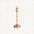 Brushed aged brass plate