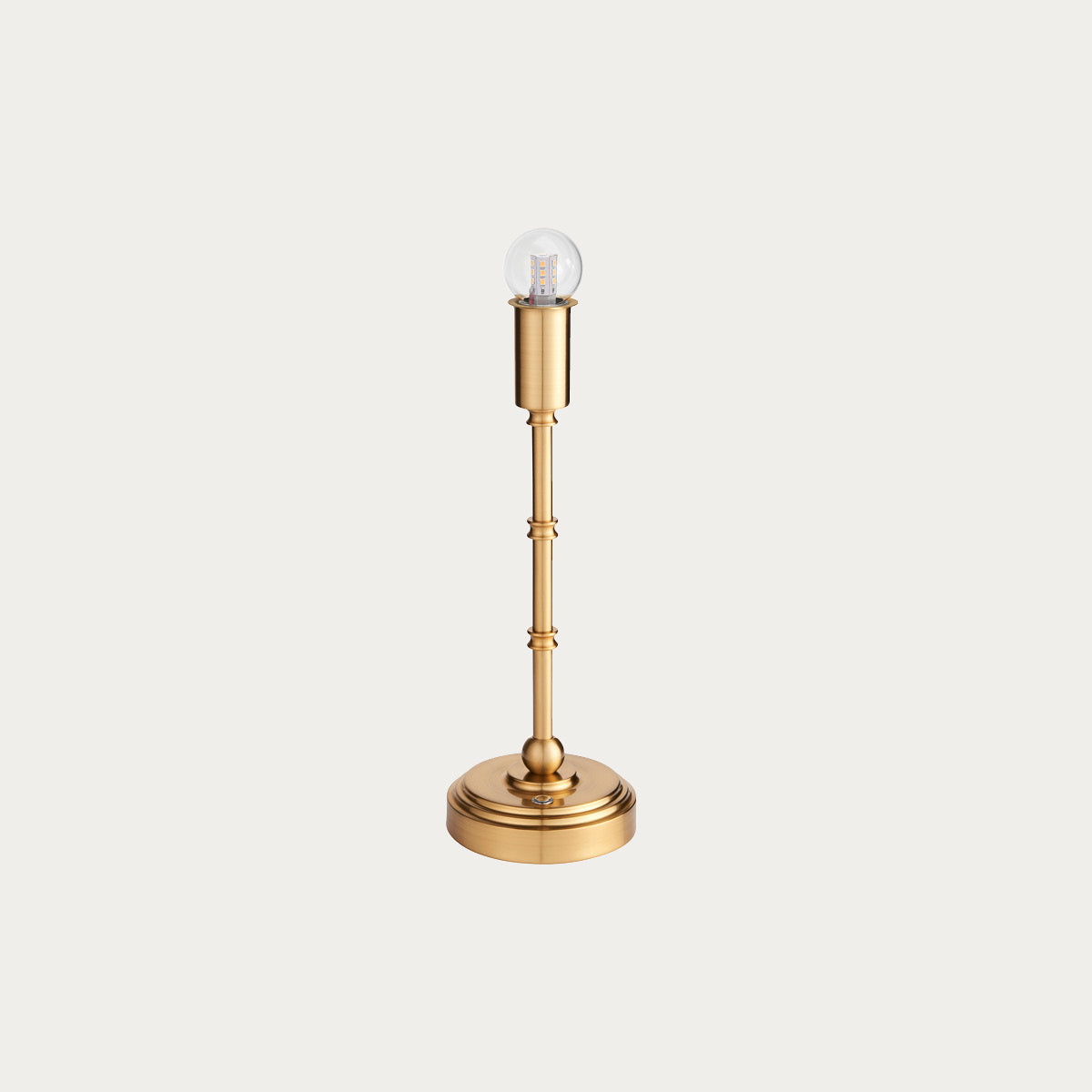 Brushed aged brass plate