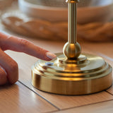 Brushed aged brass plate