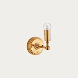 Brushed aged brass plate