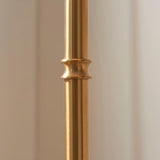 Brushed aged brass plate