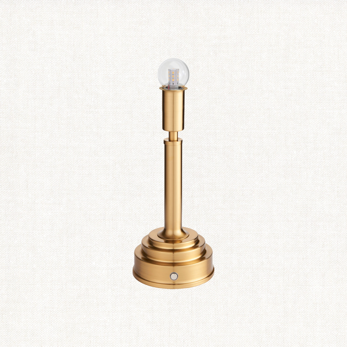 Brushed aged brass plate