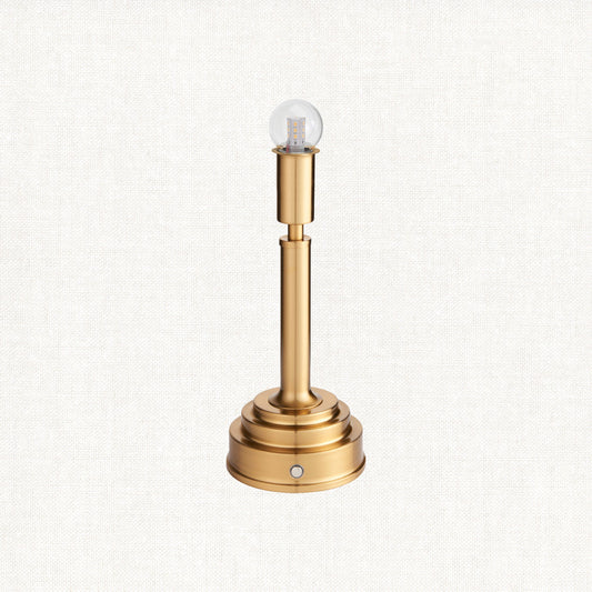 Brushed aged brass plate