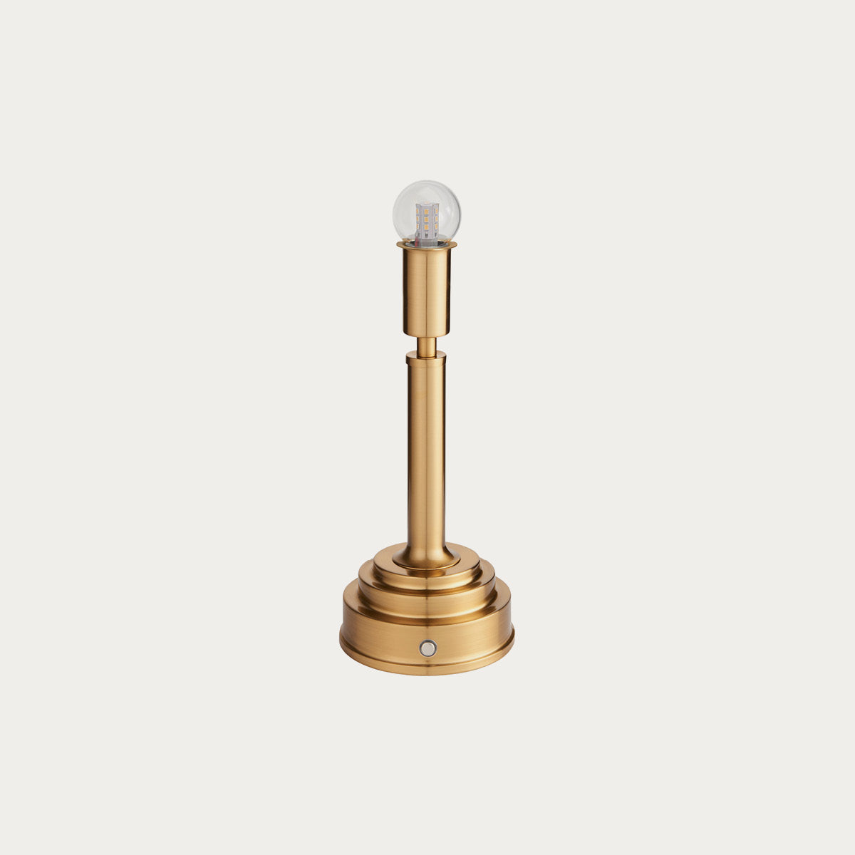 Brushed aged brass plate
