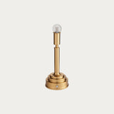 Brushed aged brass plate