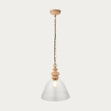 Natural ash, brushed aged brass plate