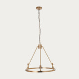 Brushed aged brass plate