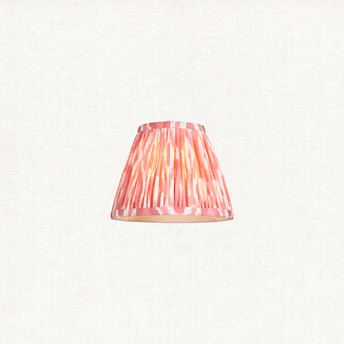 Coral pink fabric