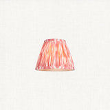 Coral pink fabric