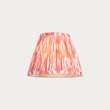Coral pink fabric