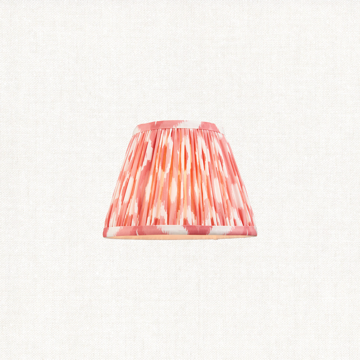Coral pink fabric