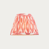 Coral pink fabric