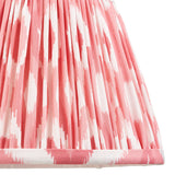 Coral pink fabric