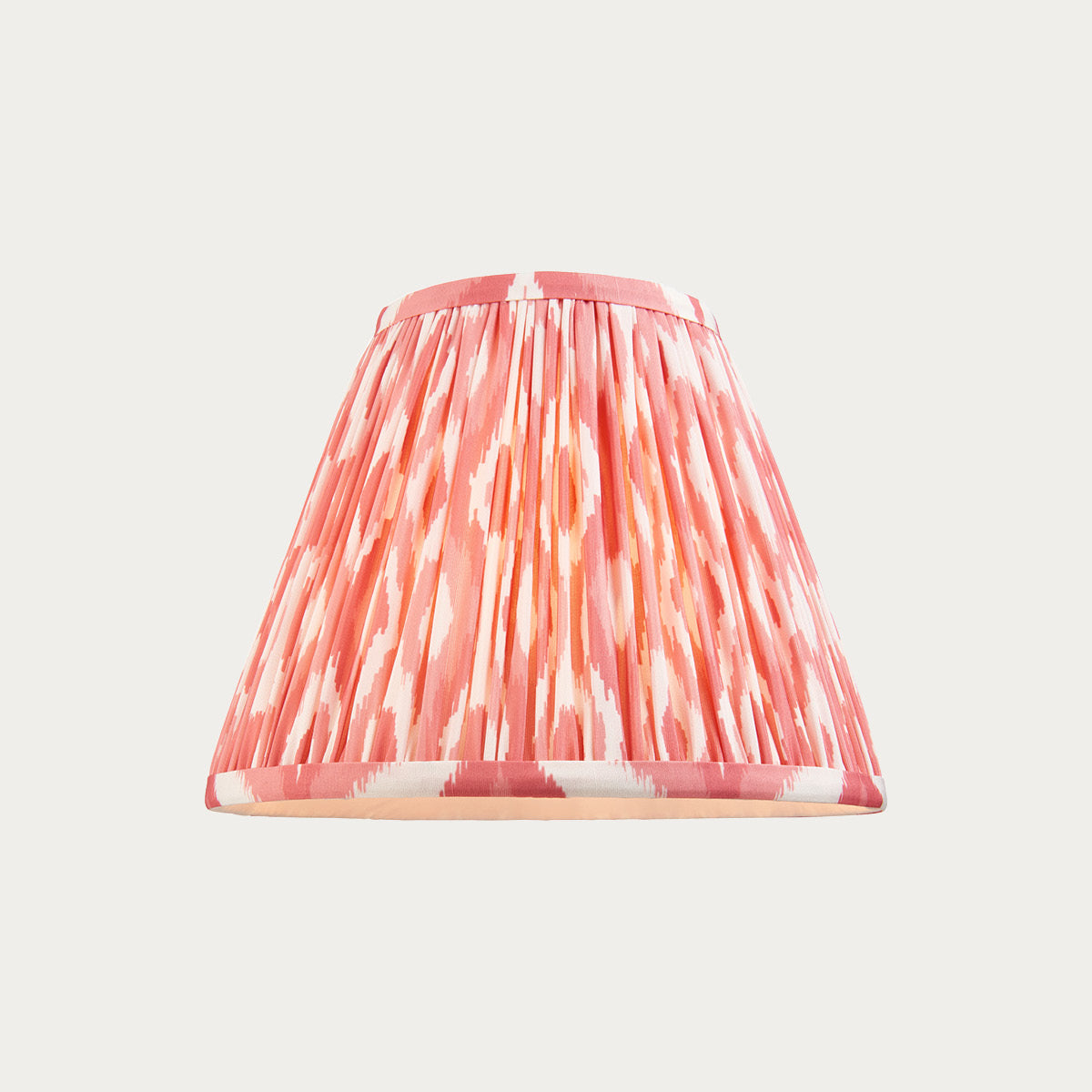 Coral pink fabric
