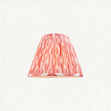 Coral pink fabric