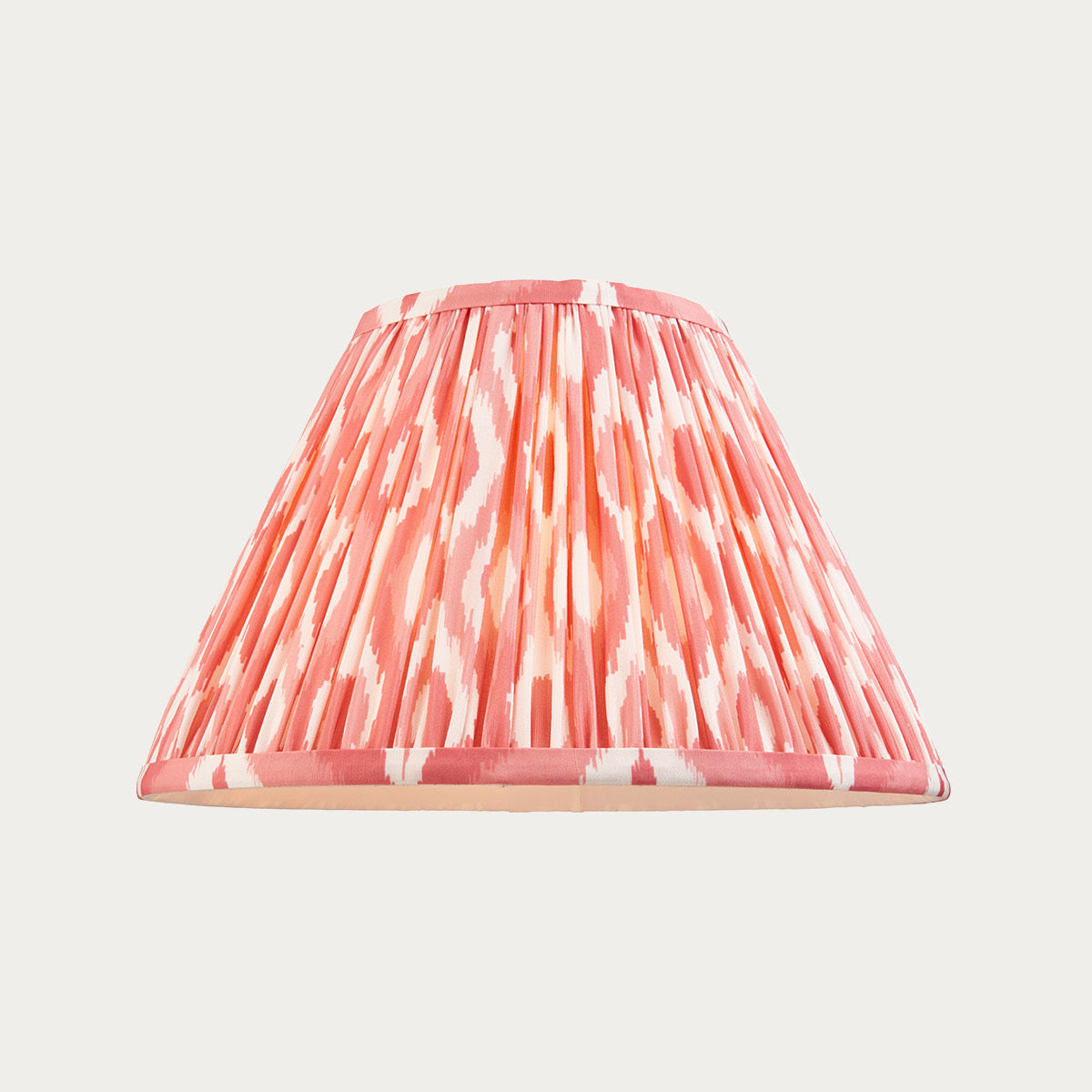 Coral pink fabric