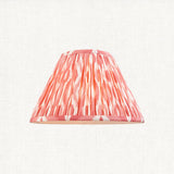 Coral pink fabric