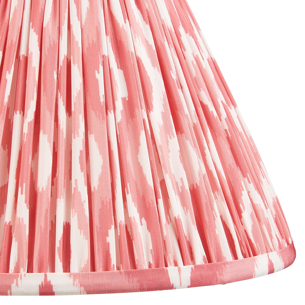 Coral pink fabric
