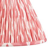 Coral pink fabric