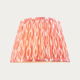 Coral pink fabric