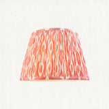 Coral pink fabric