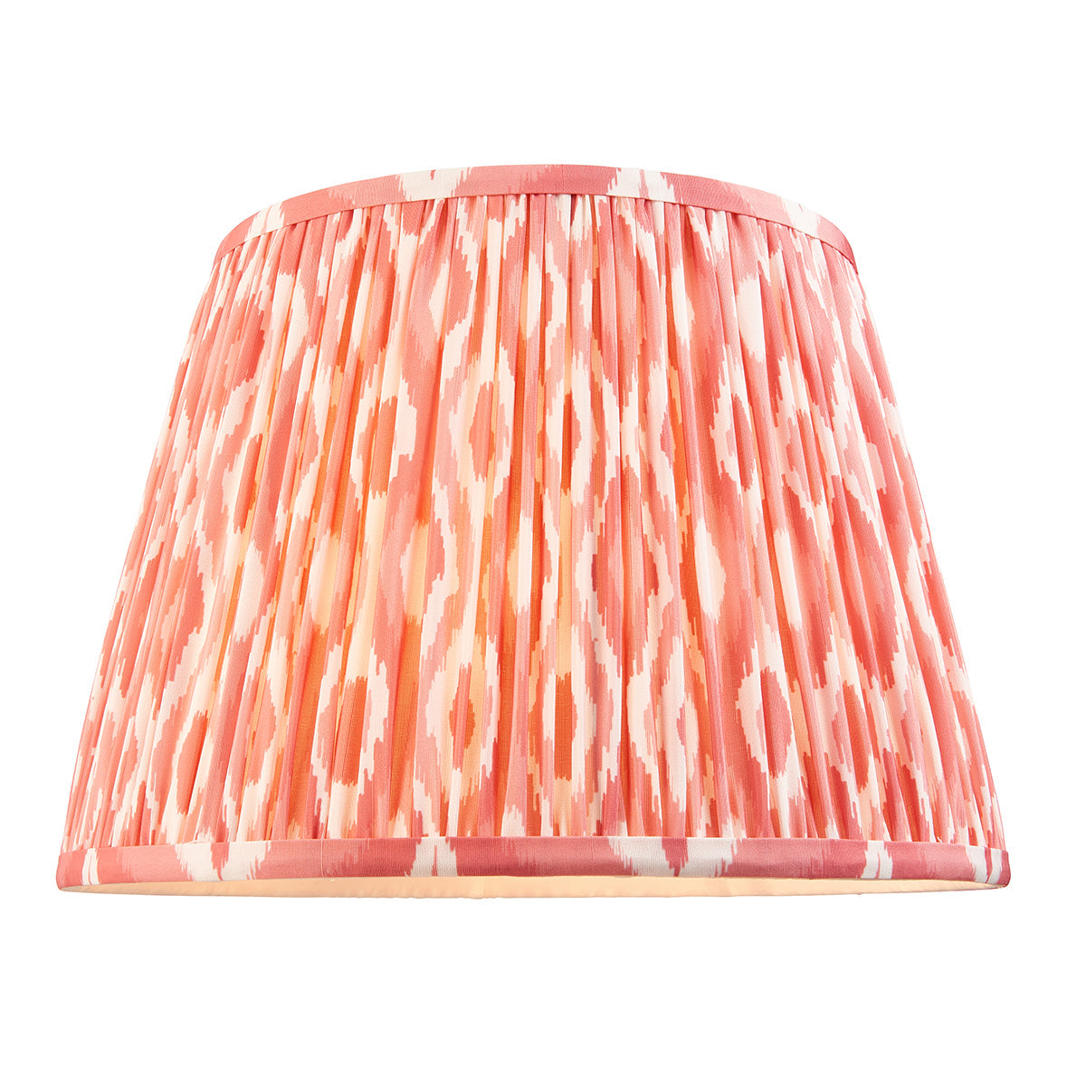 Coral pink fabric