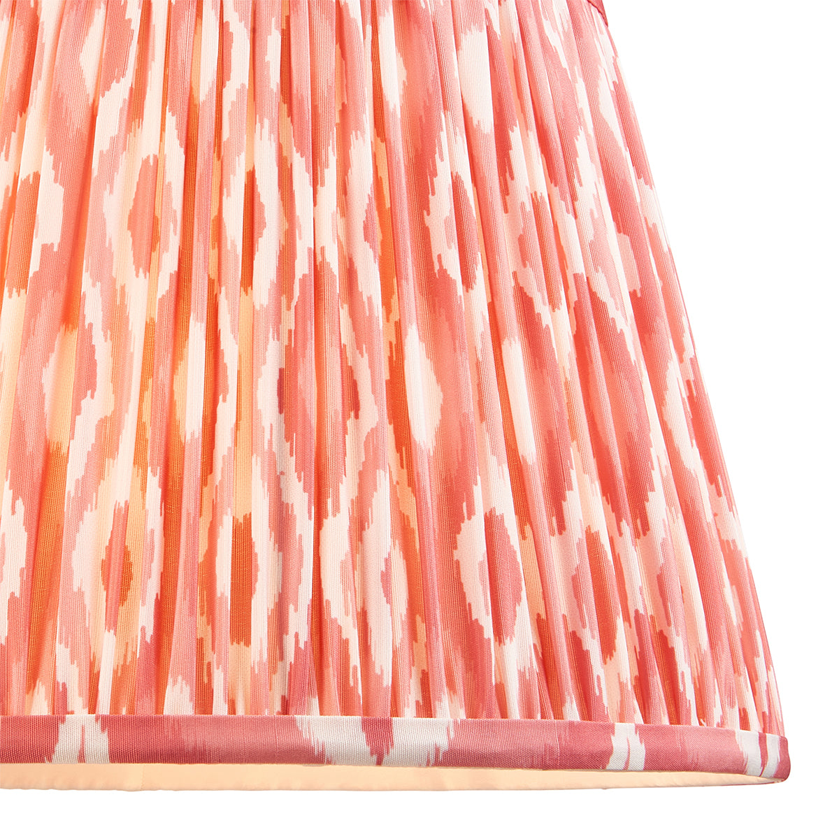 Coral pink fabric