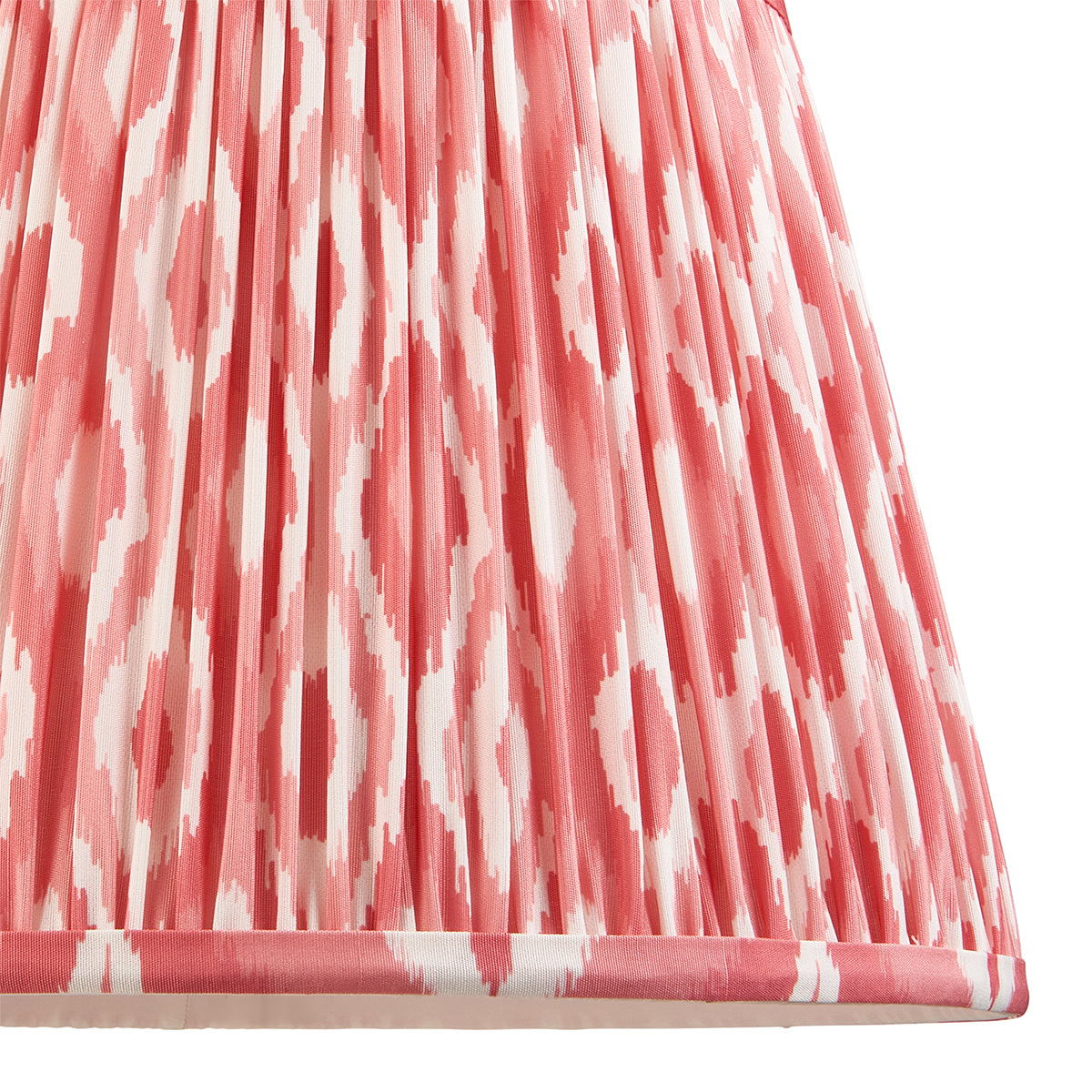 Coral pink fabric