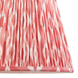 Coral pink fabric