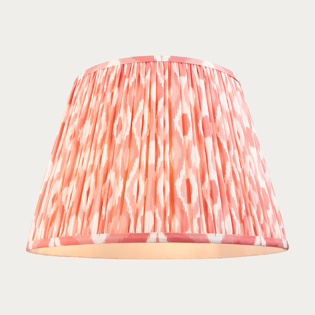 Coral pink fabric