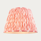 Coral pink fabric