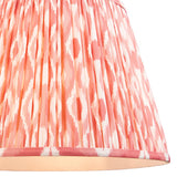 Coral pink fabric