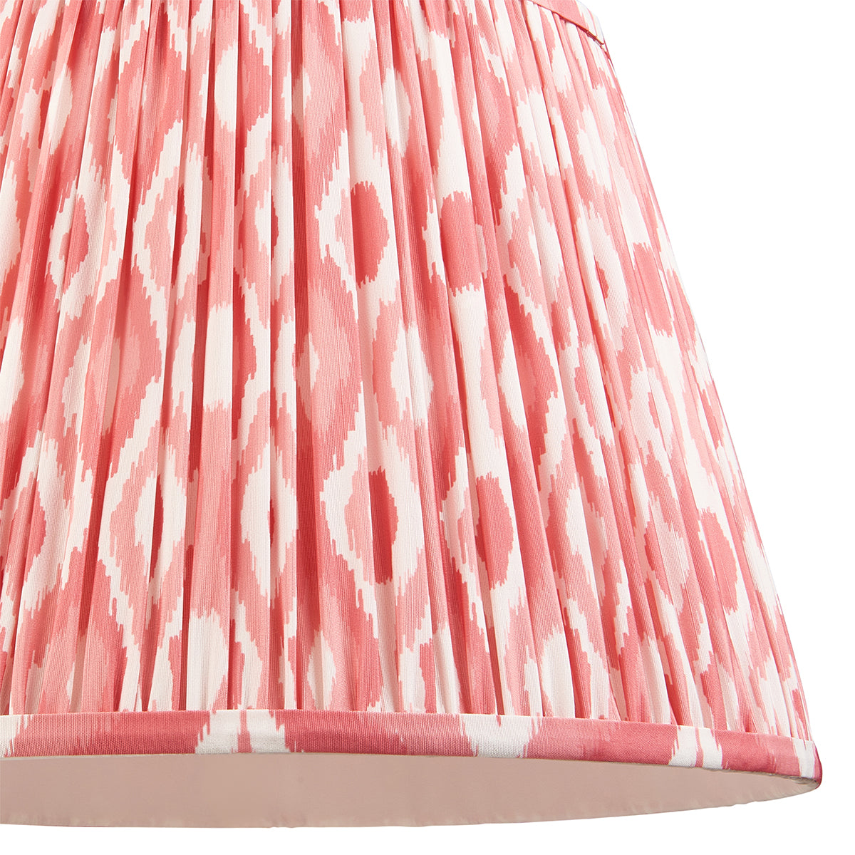 Coral pink fabric
