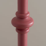 Satin pink clay paint