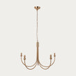 Brushed aged brass plate