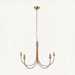 Brushed aged brass plate