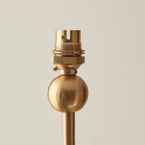 Brushed aged brass plate