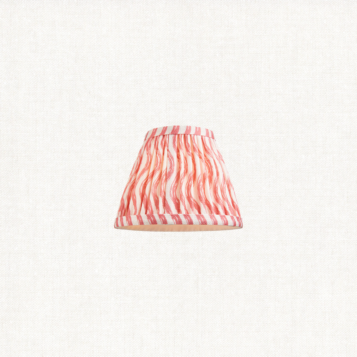 Coral pink fabric