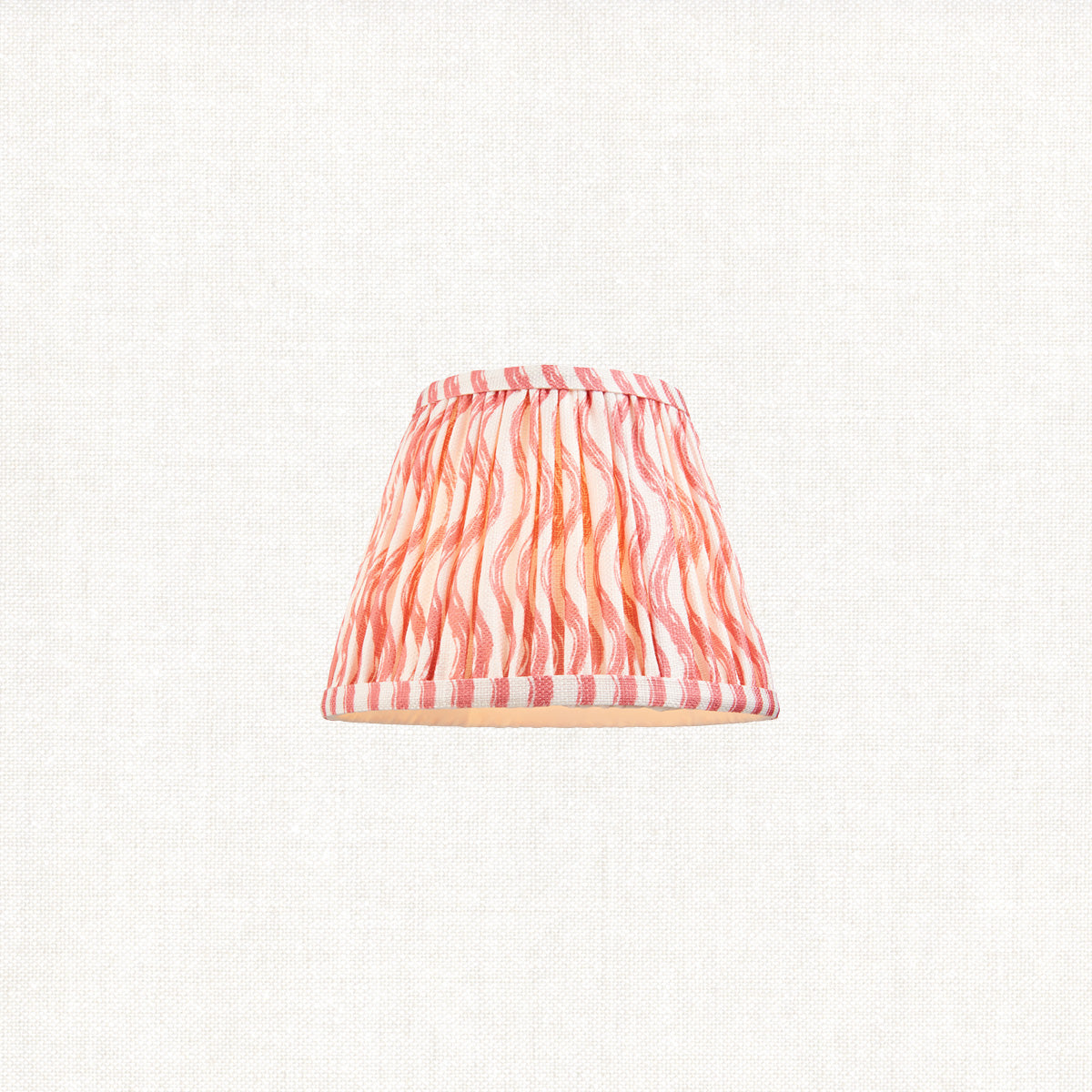 Coral pink fabric