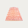 Coral pink fabric