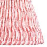 Coral pink fabric