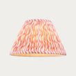 Coral pink fabric