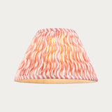 Coral pink fabric