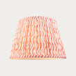 Coral pink fabric