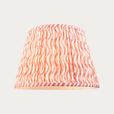 Coral pink fabric
