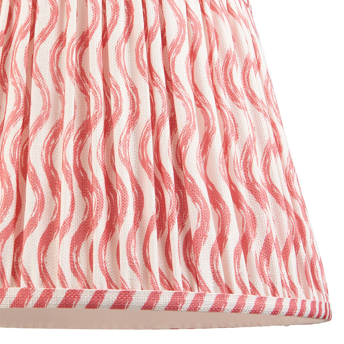 Coral pink fabric