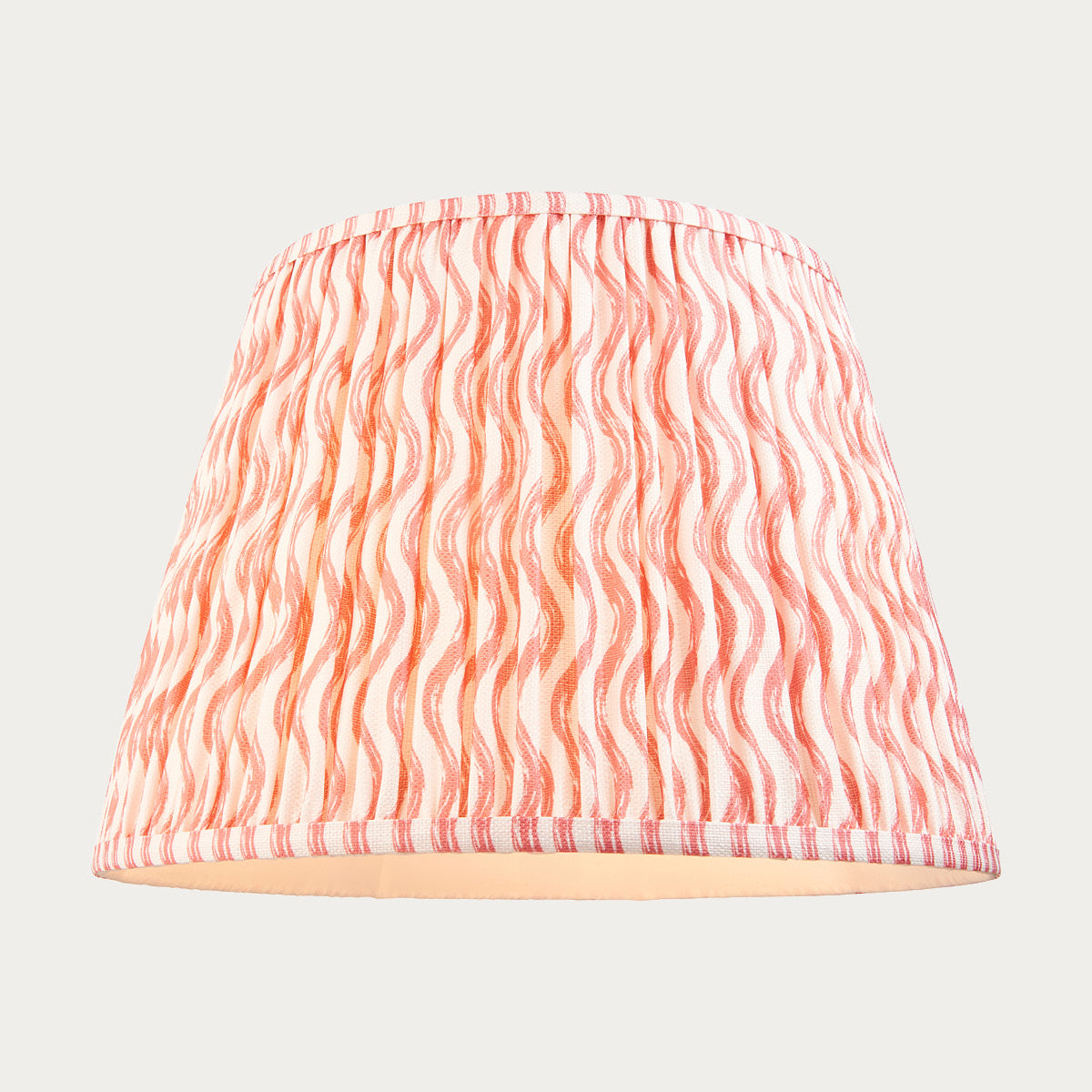 Coral pink fabric